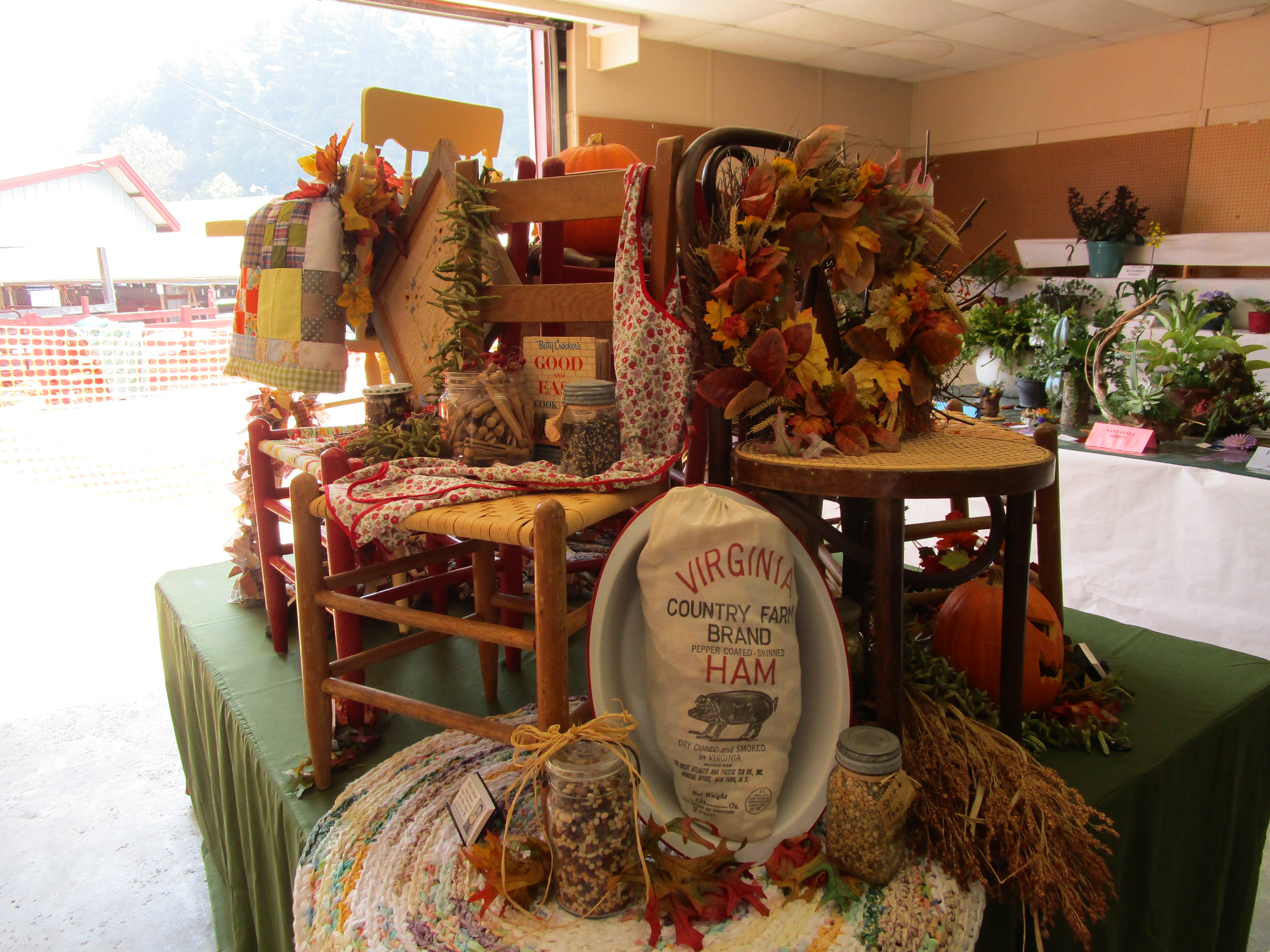 Fall Display at the Macon County Fair 2019