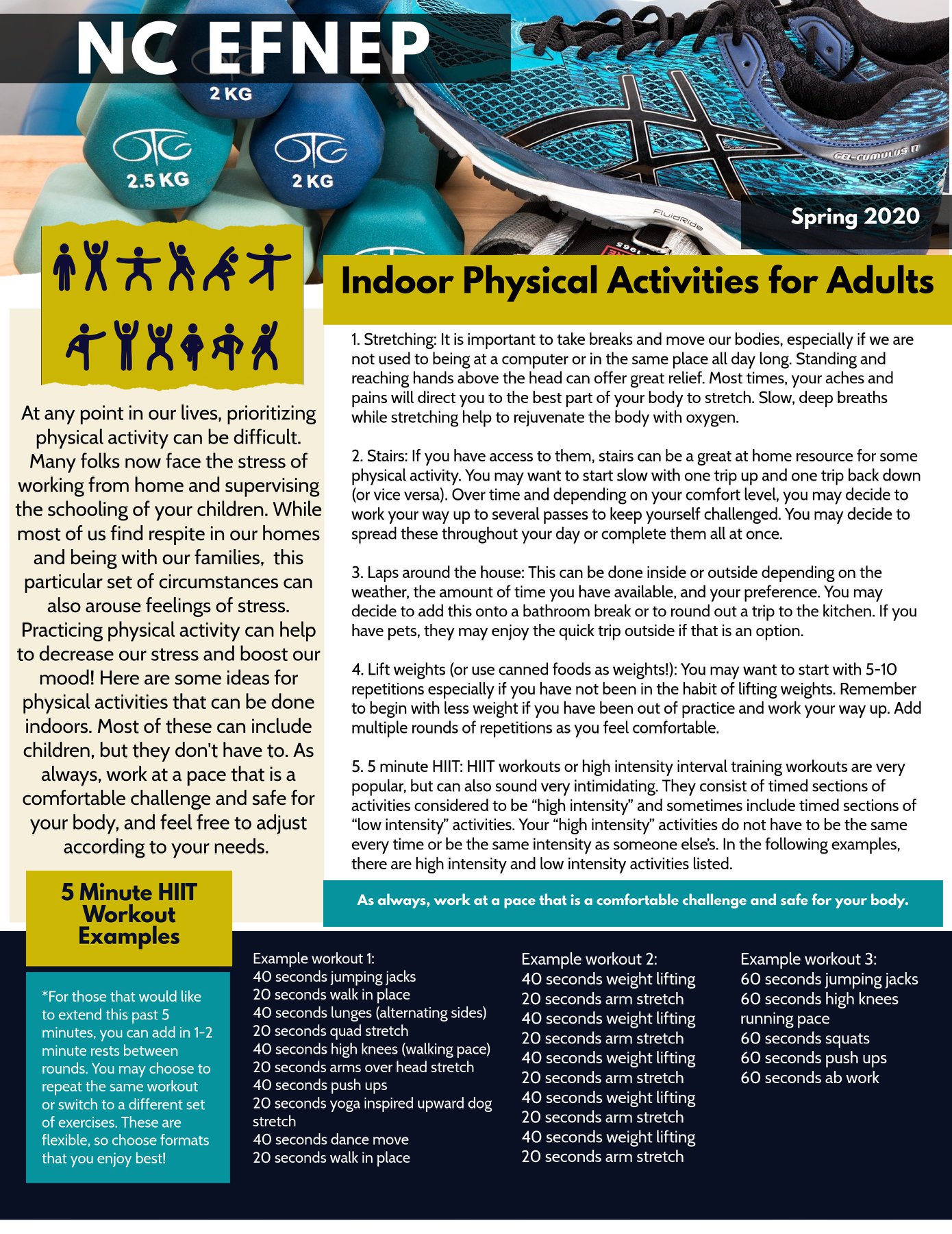 Indoor Physical Activities for Adults