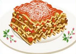lasagna plate