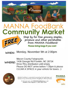MANNA FoodBank Flyer