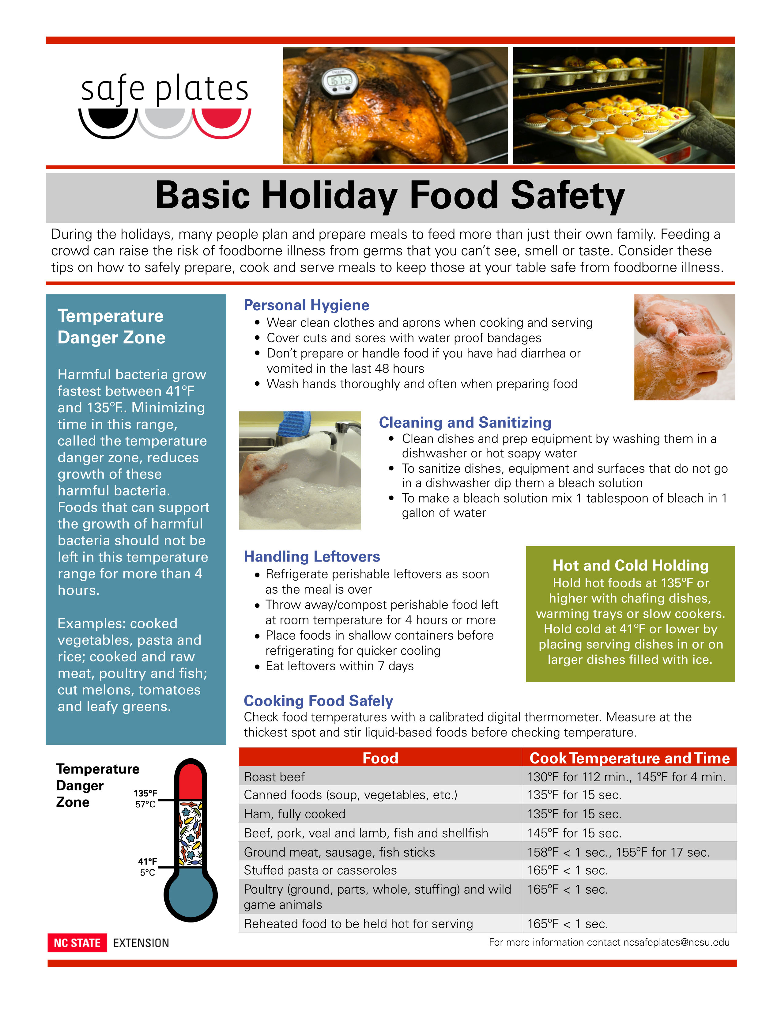 Basic Holiday Food Safety