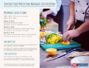 Cover photo for ServSafe Food Protection Manager Certification