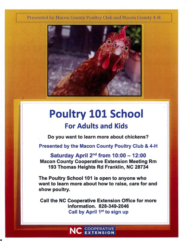 Poultry 101 School