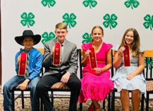 4-H Livestock Judging team