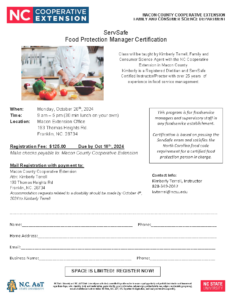 Cover photo for ServSafe Food Protection Manager Certification