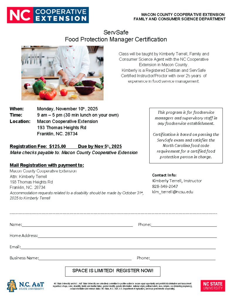 ServSafe Registration